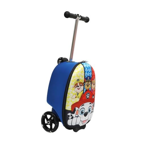 Bioworld Paw Patrol Hard-Side Scooter Luggage with Light-Up Wheels - Image 3