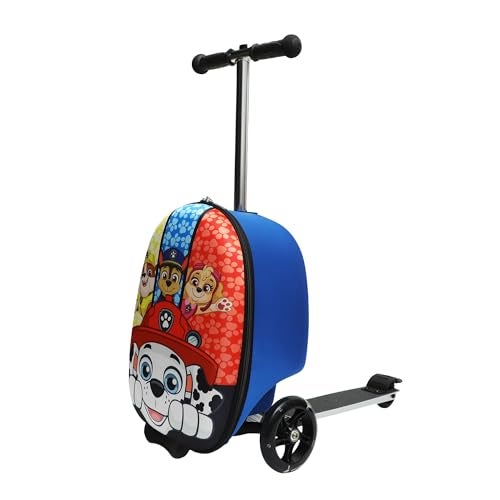 Bioworld Paw Patrol Hard-Side Scooter Luggage with Light-Up Wheels - Image 1
