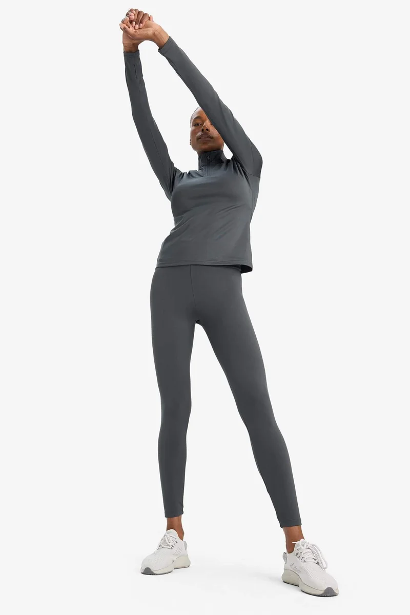 ديفاكتو DeFactoFit High Waist Soft Fluffy Basic Leggings