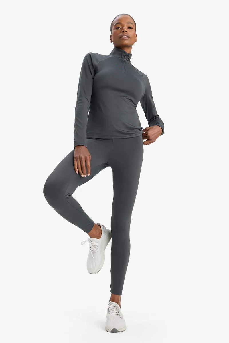 Defacto  DeFactoFit High Waist Soft Fluffy Basic Leggings for Women | Best Price UAE