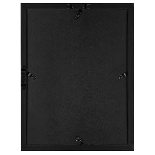 Americanflat 8.5x11 Shadow Box Frame with Shatter-Resistant Glass - Silhouette Collection - Large Shadow Box Display Case for Tabletop and Wall Display - Black with Soft Felt Back - Image 5