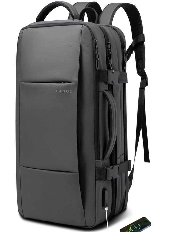 BANGE Titan Ultrafit 5.6-inch Laptop Bag Backpack for Men and Women 45L Outdoor and Camping 3in1 Office Bag,Travelling,Backpack - Gray - Image 1