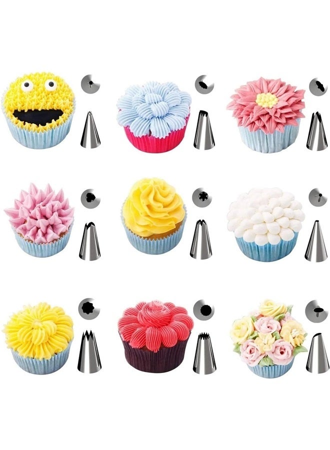 42 PCS Cake Decorating Kit Tools Bags, Icing Decoration Kit, Piping Nozzle+Pastry Bags (42Pcs - Cake Decorating Kit)  - Image 5