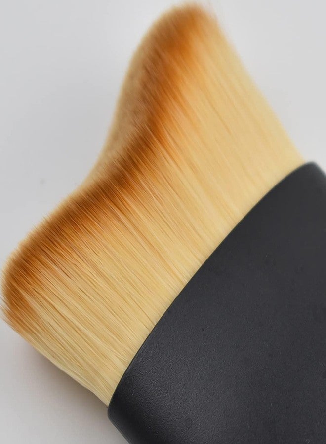 Getmecraft Angled Foundation Makeup Brush, Travel Powder Brush for Liquid Foundation, Cream or Flawless Powder Cosmetics, Angled Blush Brush Curvature Fits Cheek and Jaw - Image 5