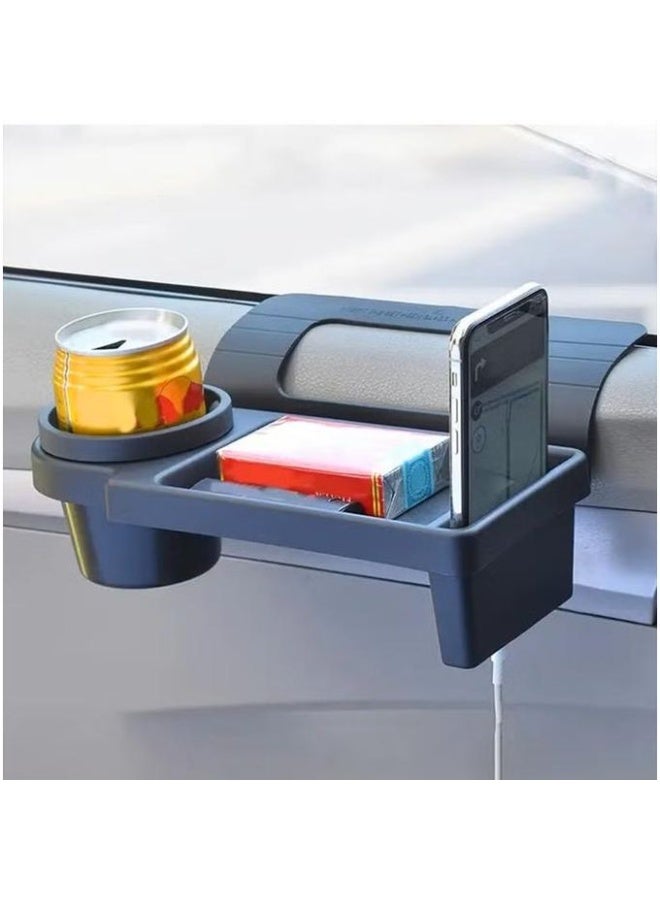 Car door cup holder and accessories - Space-saving side organizer for driver and passenger convenience. - Image 2
