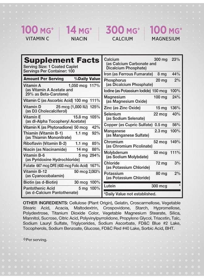 natures truth أقراص متعددة الفيتامينات للنساء 50+ من ABC كاملة - Image 2