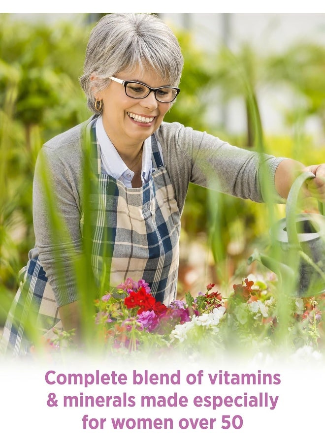 natures truth أقراص متعددة الفيتامينات للنساء 50+ من ABC كاملة - Image 4