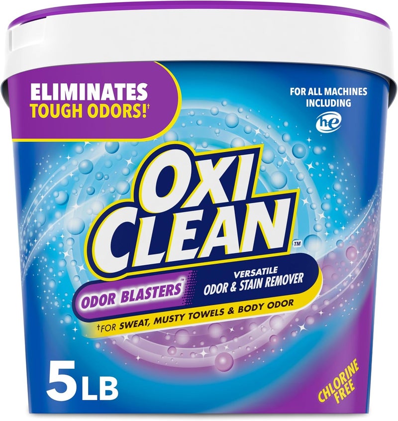Oxiclean Odor Blasters Versatile Odor and Stain Remover Powder, 5 lb - Image 1