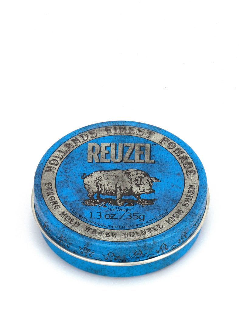 Reuzel Blue Strong Hold Water Soluble - 1.3oz/35g - Image 1