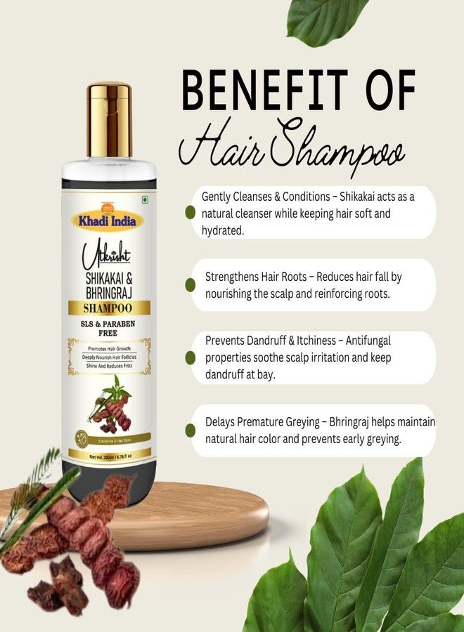 Utkrisht Shikakai & Bhringraj Shampoo - Image 5