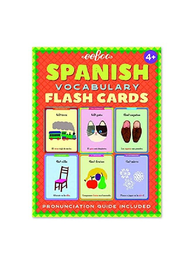 eeboo Spanish Vocabulary Flash Cards  - Image 2