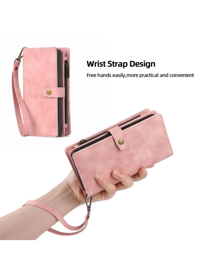 اس-توب جراب لهاتف iPhone 13 Pro Max مزود بسحاب ومحفظة مغناطيسية قابلة للفصل من الجلد - Image 3