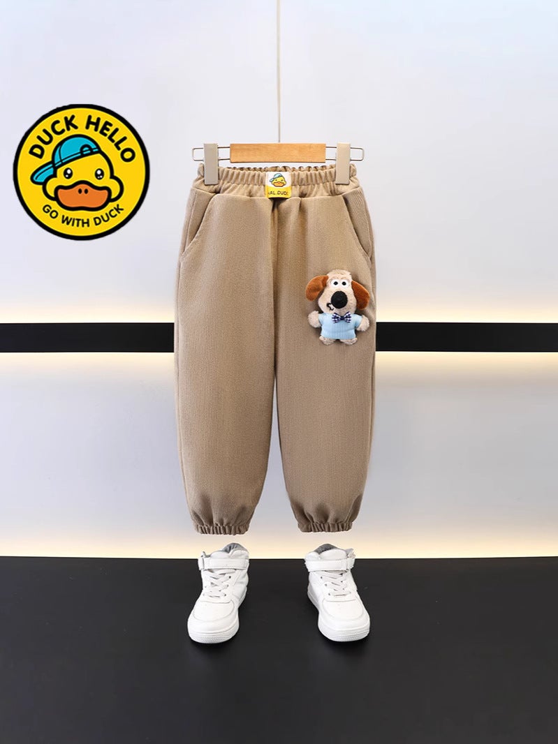 Boys' Loose Leg Sweatpants Boys Stylish Spring Sports Pants Children'S Fashion Pants - Image 5