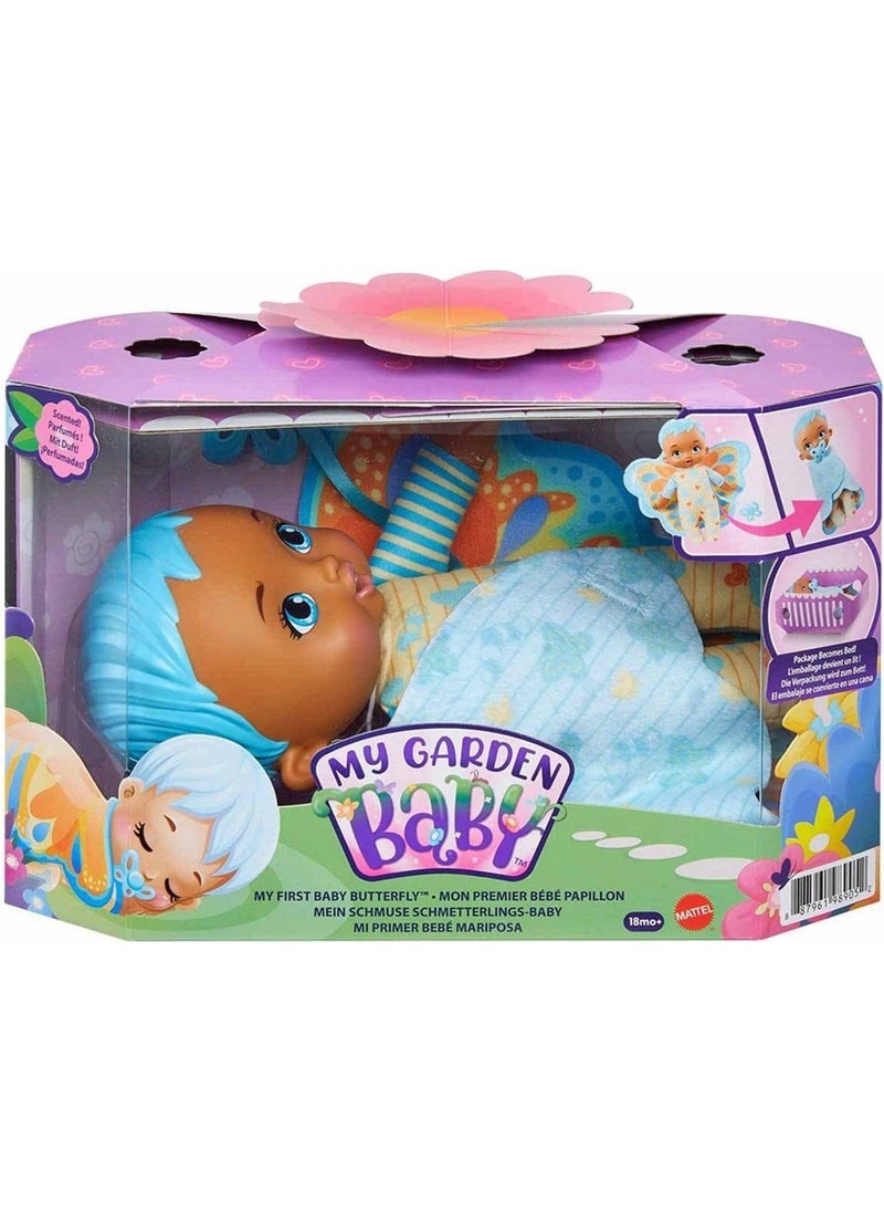 My Garden Baby - My First Butterfly Baby Blue Haired Baby HBH37 HBH38 - Image 1