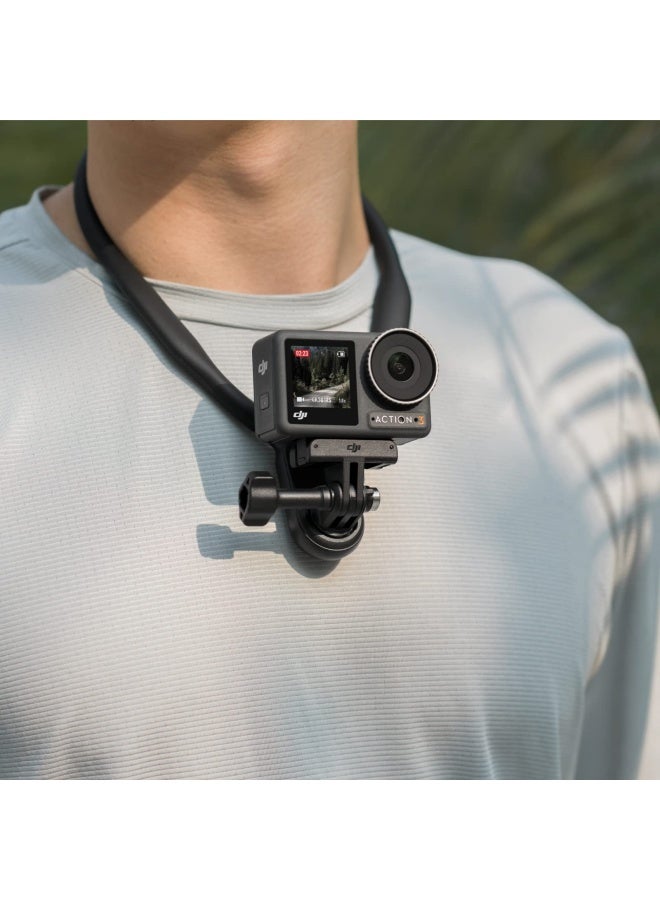 Dji World حامل تعليق على الرقبة من DJI Osmo Action، متوافق مع Osmo Action وAction 2 وOsmo Action 3 - Image 3
