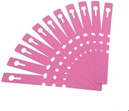 Mihey Plastic Tree Tags Garden Plant Labels 500 PCS 5 Colors Wrap Around Nursery Tags - Image 4