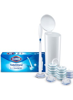Clorox Clorox ToiletWand Toilet Cleaning System, ToiletWand, Storage Caddy & 16 Refills  - Image 1