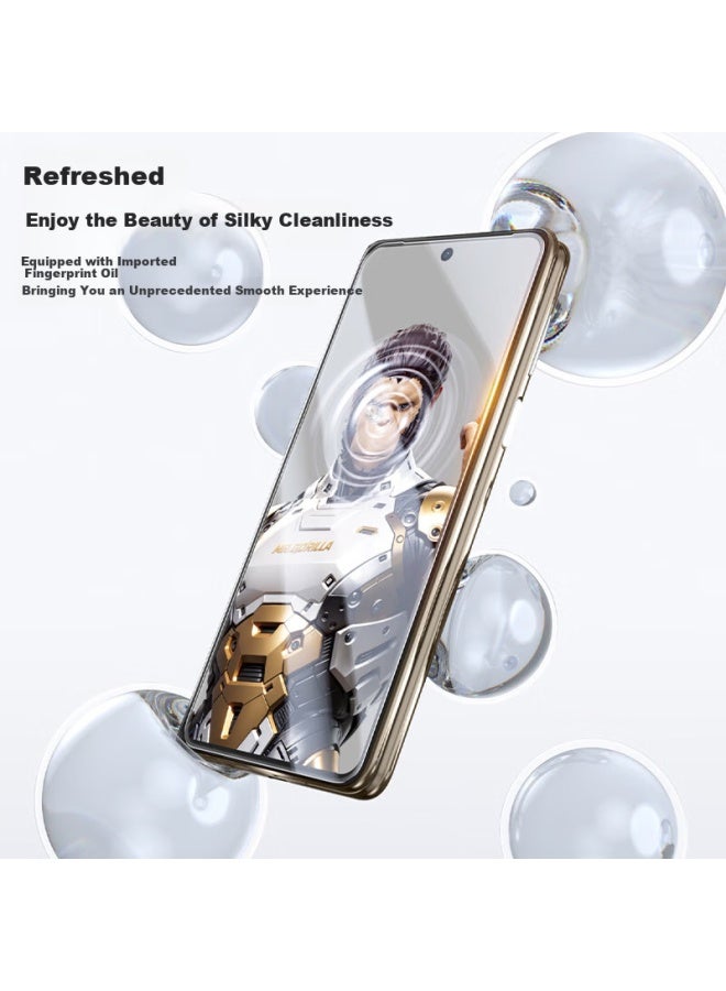 Blueo Tempered Glass Screen Protector For Huawei Matex6, Matex6 Phone Film With Ar Anti-glare Full Glue High Definition Anti-shock Protective Film - Image 2