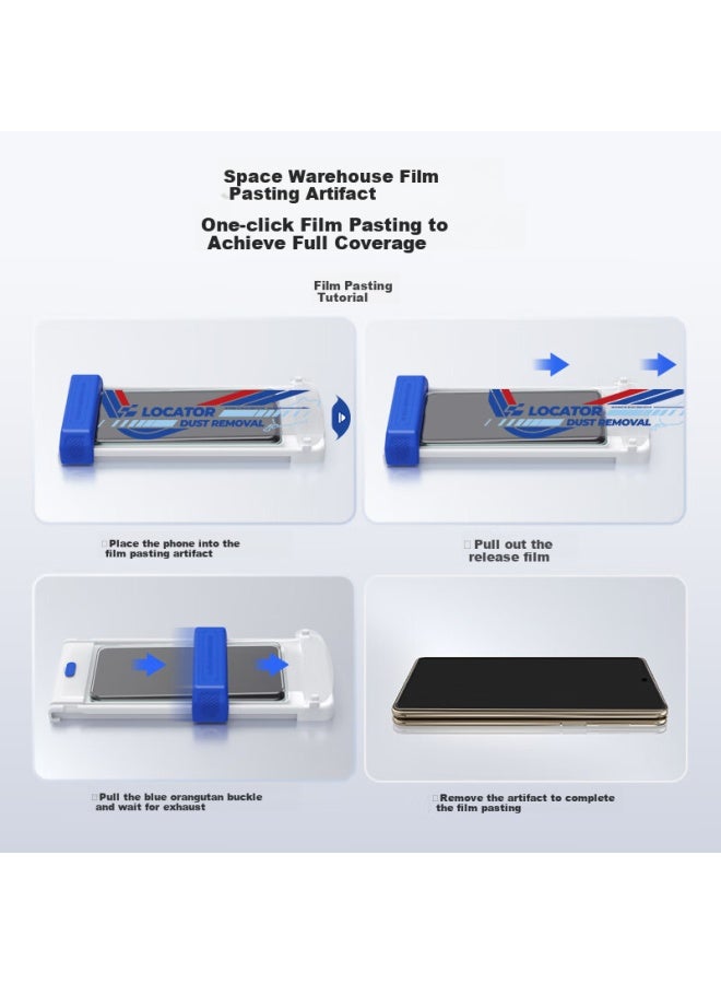Blueo Tempered Glass Screen Protector For Huawei Matex6, Matex6 Phone Film With Ar Anti-glare Full Glue High Definition Anti-shock Protective Film - Image 4