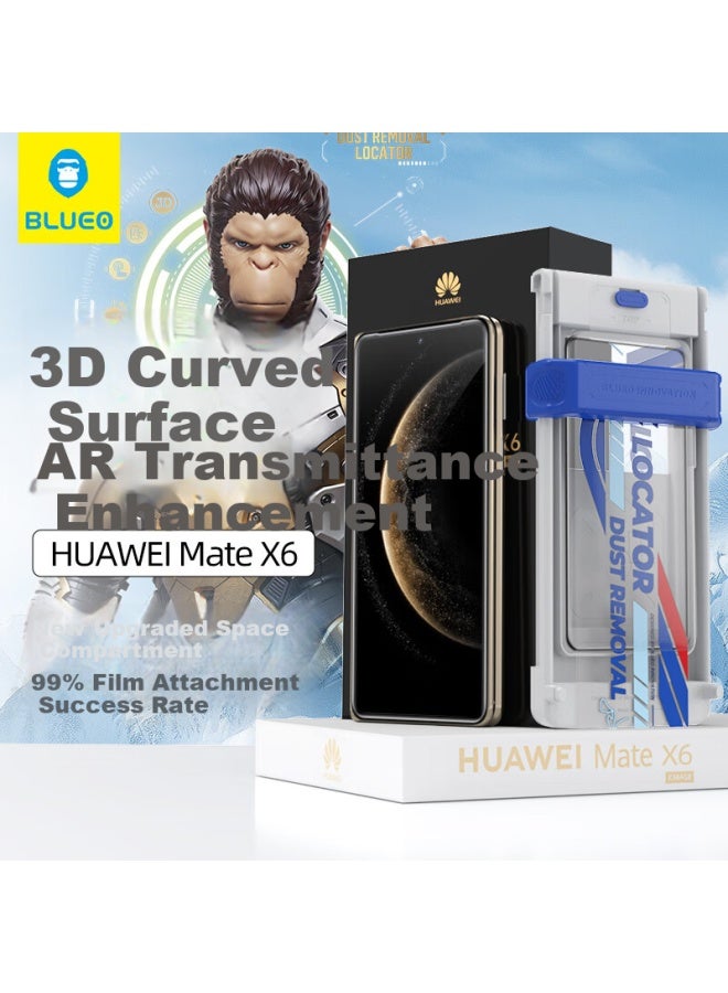 Blueo Tempered Glass Screen Protector For Huawei Matex6, Matex6 Phone Film With Ar Anti-glare Full Glue High Definition Anti-shock Protective Film - Image 1