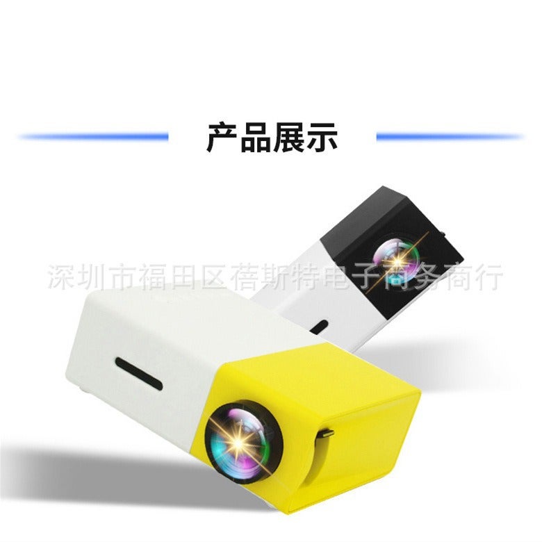 جهاز عرض Yg300 الجديد المنزلي LED ميني مايكرو للترفيه المحمول 1080 عالي الدقة للبيع - Image 2