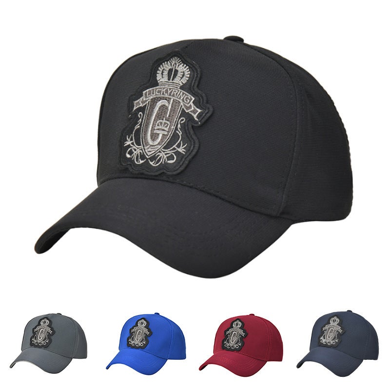 Baseball Cap Men Lightning Pattern Trucker Breathable Mesh Hat - Image 2