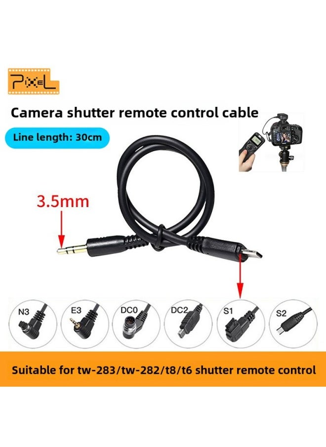 Generic Color SLR Camera Shutter Line Connecting Line N3/E3/90/DC0/DC2/L1/S1/S2 Interface-Color:Nikon Camera DC0 Interface  - Image 2