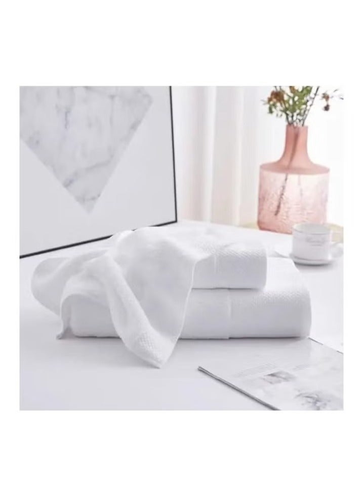 FULL JOY Ihram 2-Piece Hajj And Umrah Religious Cloth For Men , White - Image 3