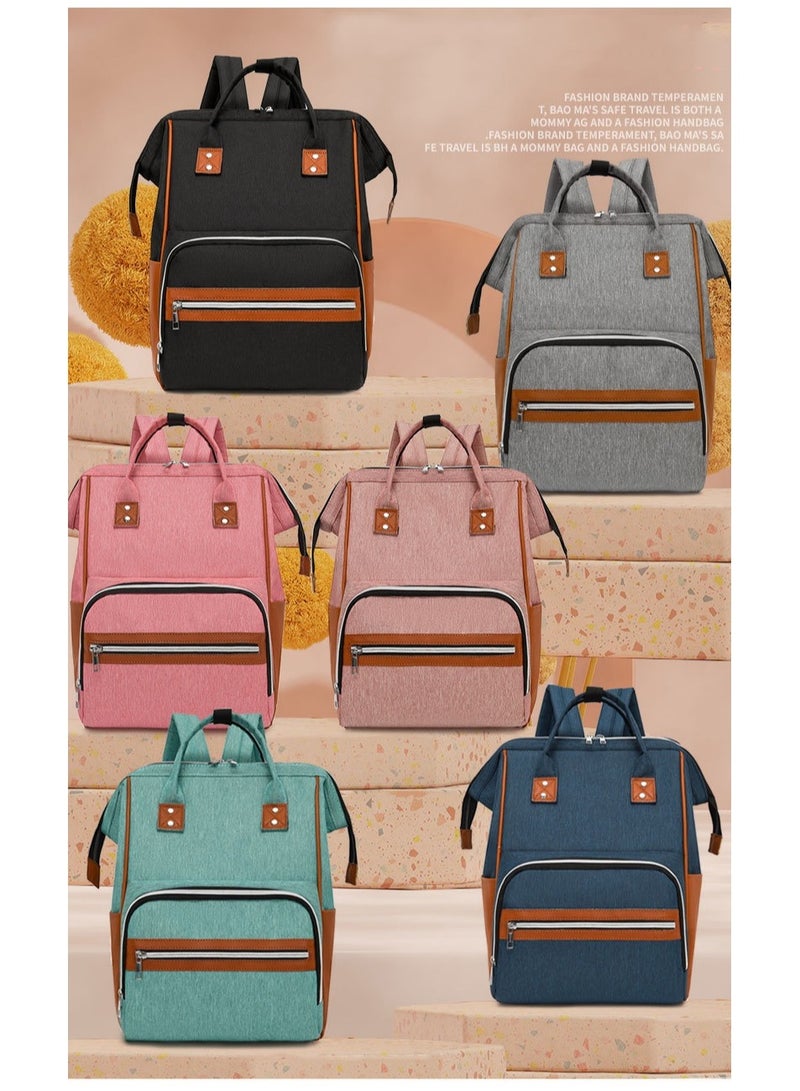 Portable Large Capacity Leisure Multifunctional Backpack, Baby Stroller Hanging Bag - Image 3