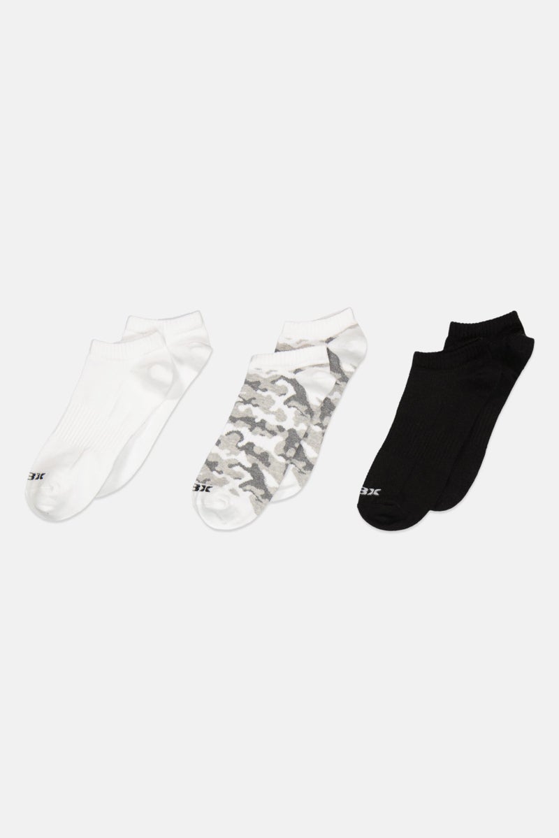 RBX Men 3 Pairs Camouflage Training Socks, Multicolor  - Image 2