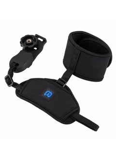 PULUZ Soft Neoprene  Camera Hand Grip Wrist Strap  Secure Grip Padded Wrist Strap  with 1/4 inch Screw Plastic Plate  for Sony Canon NikonSLR / DSLR Cameras  - Image 4