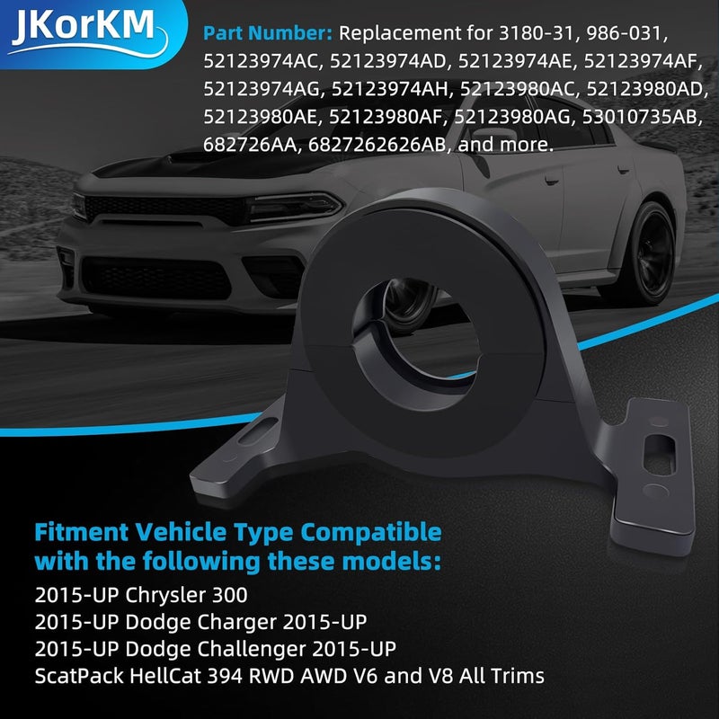 JkorkM دعم محمل المركز JkorkM لمركبات دودج - Image 2