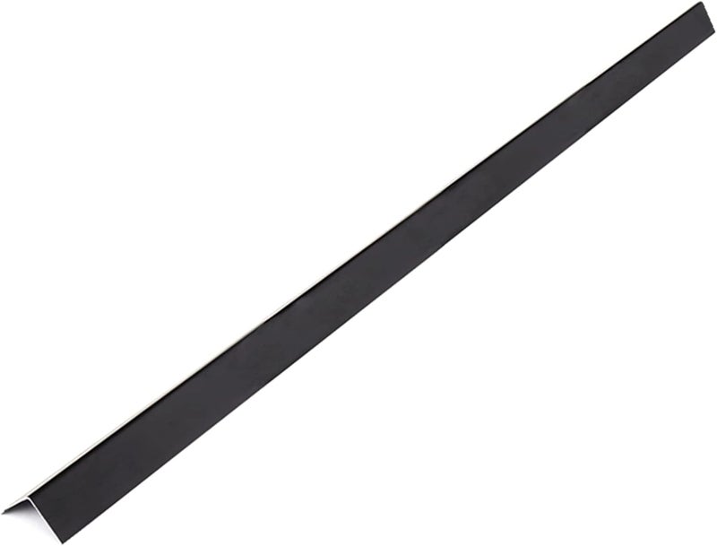 YSDK Aluminium Alloy Metal Corner Guards 10 Pcs Wall Corner Protector 16 x 16 x 48 Wall Corner Protection Decoration Black Pack of 10 Corner Guards 20 Ga1 mm Thickness - Image 1