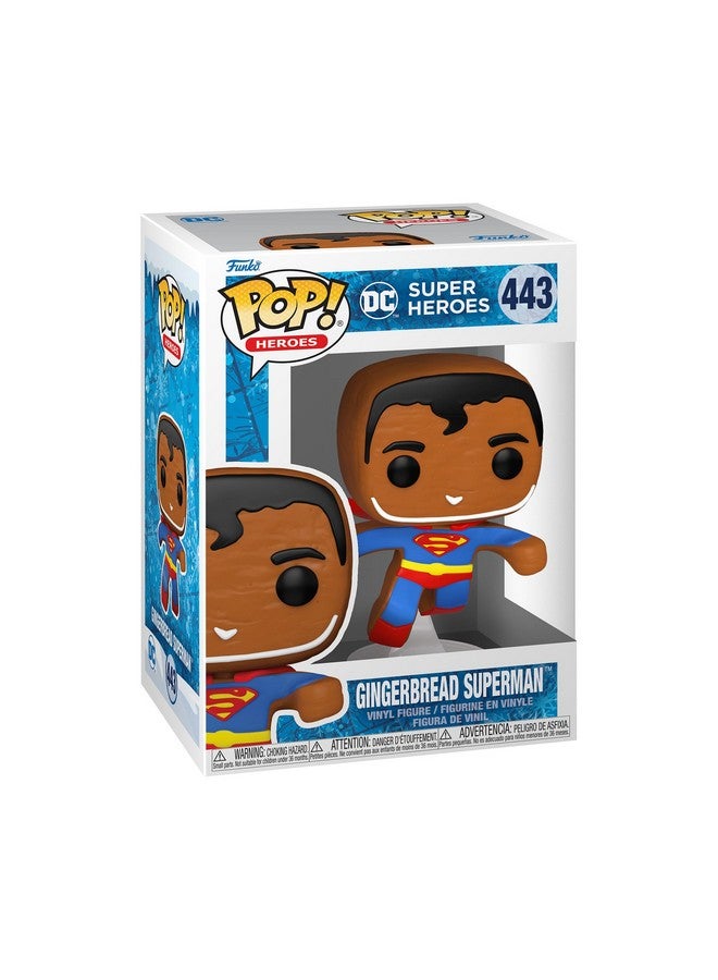 Funko فانكو بوب! أبطال: دي سي هوليداي - سوبرمان خبز الزنجبيل - Image 1