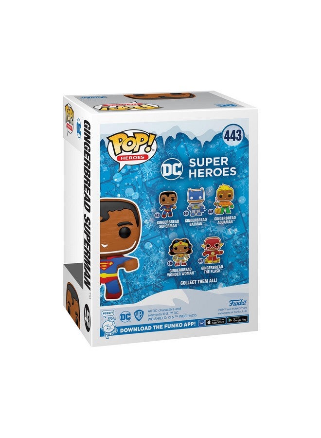 Funko فانكو بوب! أبطال: دي سي هوليداي - سوبرمان خبز الزنجبيل - Image 3