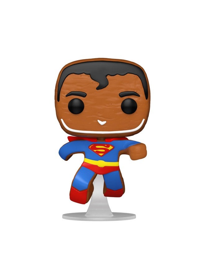 Funko فانكو بوب! أبطال: دي سي هوليداي - سوبرمان خبز الزنجبيل - Image 2