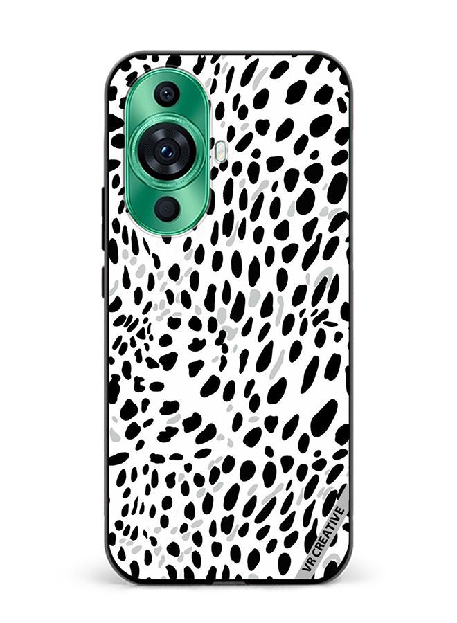 VR CREATIVE Protective Case Cover For Huawei nova 11 Pro Black Gray On A White Design Multicolour - Image 1