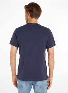 Men's Classics Organic Cotton T-Shirt, Navy - pzsku/Z99DE636FC389B9D1693BZ/45/_/1723737223/23d335aa-a0ba-4da4-88aa-c0d44f219b1b