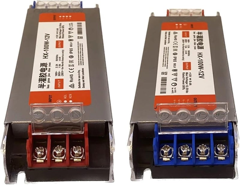 100W 12V 8 4A Slim Power Supply Driver AC 110V 220V To DC 12V 24V Lighting Transformer - Image 5