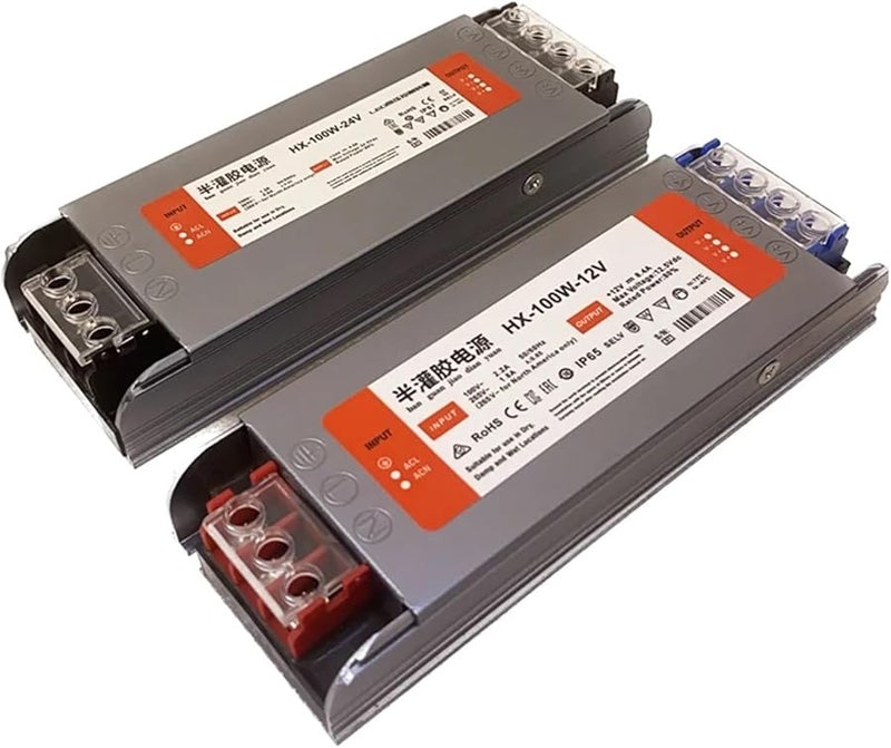 100W 12V 8 4A Slim Power Supply Driver AC 110V 220V To DC 12V 24V Lighting Transformer - Image 2