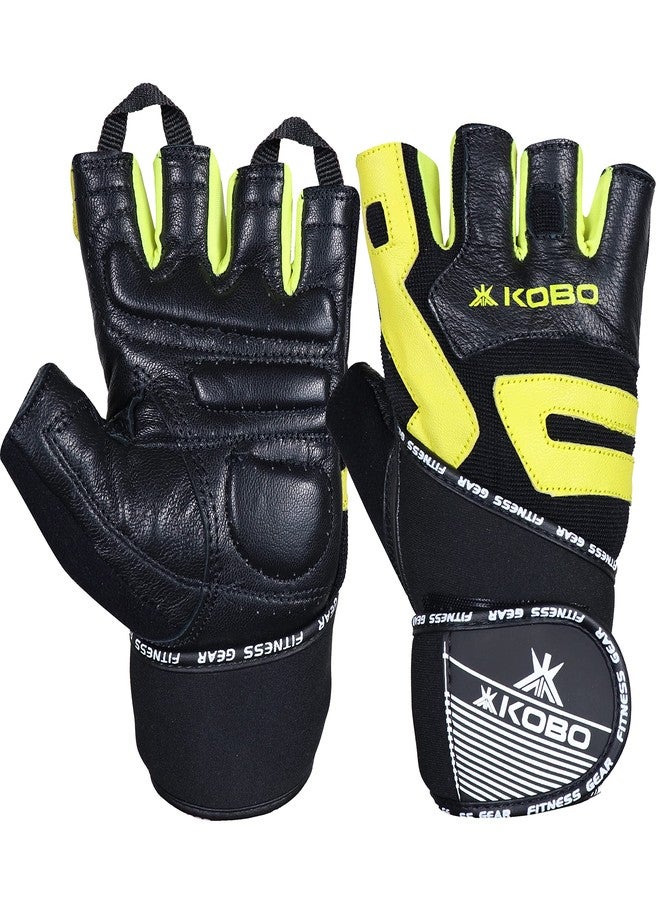 Kobo WTG-54 Gym Gloves with Wrist Support - Image 1
