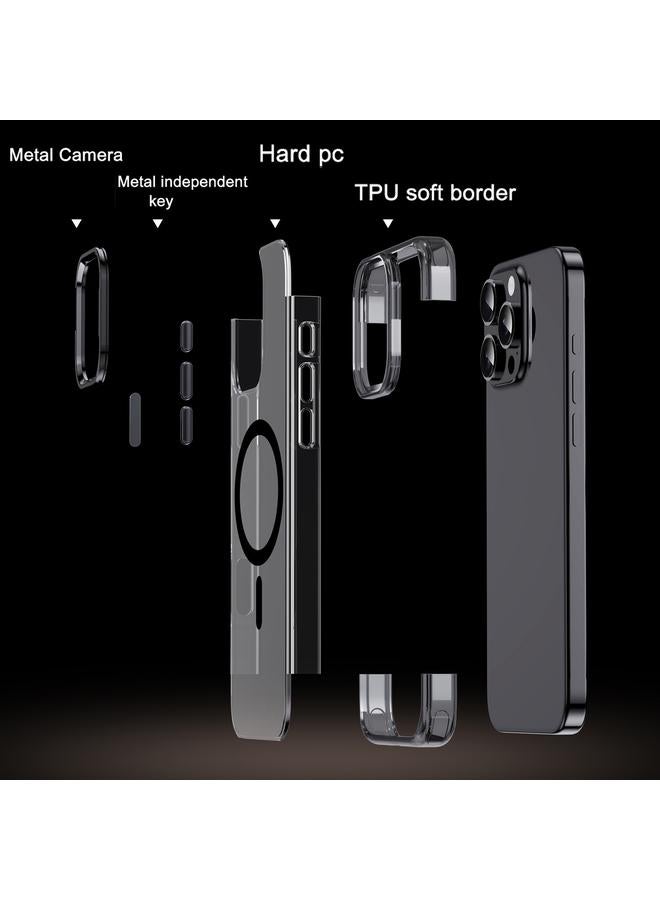 S-TOP Case For iPhone 16 Jazz 3 in 1 Magnetic MagSafe Crystal Phone Case - Image 3