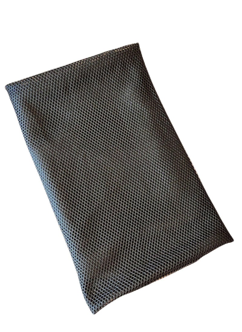Kiddale - Baby safety net for staircase railing guard for baby safety balcony child safety net for balcony net for stairs Pack of 1 110cm x 3m Black - Image 1