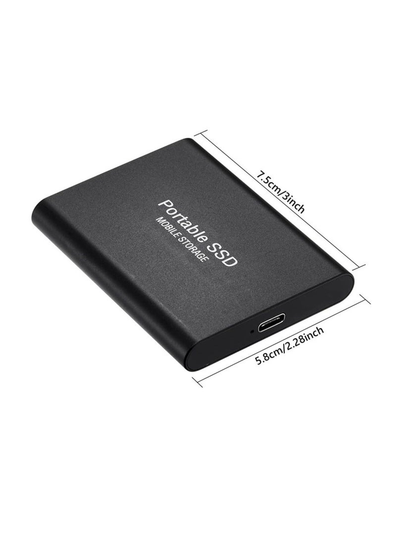 External Hard Drive 6TB, SSD Drives, Portable Solid State Data Storage Drive, Computer Backup with USB 3.0 （3.1）Type-C Support for PC Desktops Laptop Compatible XS Windows