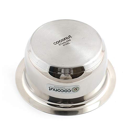 Coconut Stainless Steel Capsulated Tope/Pan/Milk Pot/Cookware- 500ML - 1 Unit - Image 2