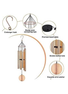 ASTARIN ASTARIN 6 Pipe Metal Wind Chimes with Sweat Sound 28 Inch  - Image 5