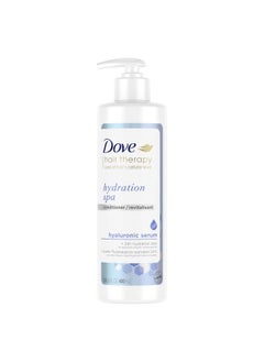 Dove Hair Therapy Conditioner For Dry Hair Hydration Spa Hair Conditioner With Hyaluronic Serum 13.5 Fl Oz  - Image 1