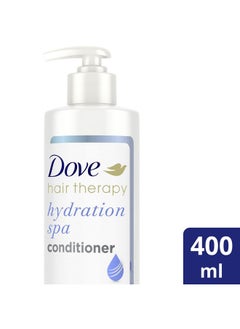 Dove Hair Therapy Conditioner For Dry Hair Hydration Spa Hair Conditioner With Hyaluronic Serum 13.5 Fl Oz  - Image 2