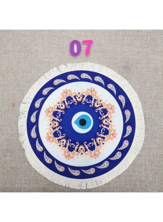 Direct Supply Innovative Carpet Dining Mat Persian Style Coaster, Flower Plate, Fruit Plate Mat Tea Pot Mat Decorative Mat-Specifications:7  - Image 1