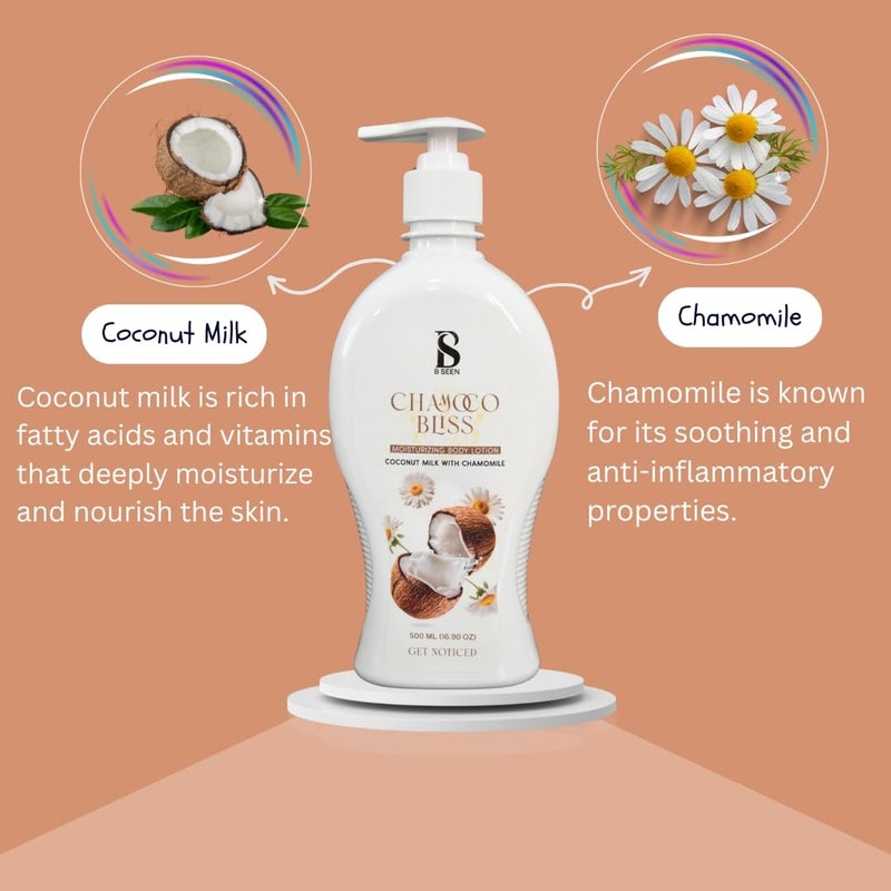 BSEEN B SEEN Chamoco Bliss Moisturizing Body Lotion For Unisex Above 18 Years Size  500 ML - Image 2